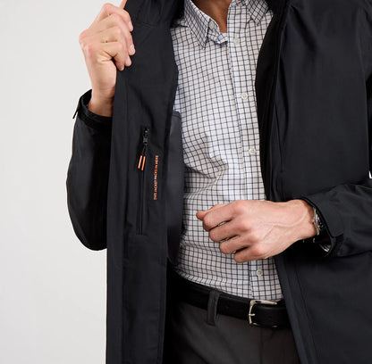 Faroe Rain Jacket - Black Coal