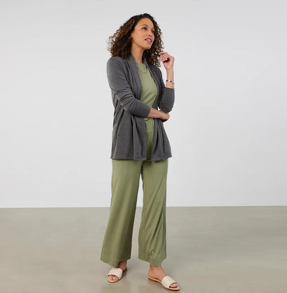 Threshold Wide Leg Pants Standard Fit - Sage Green