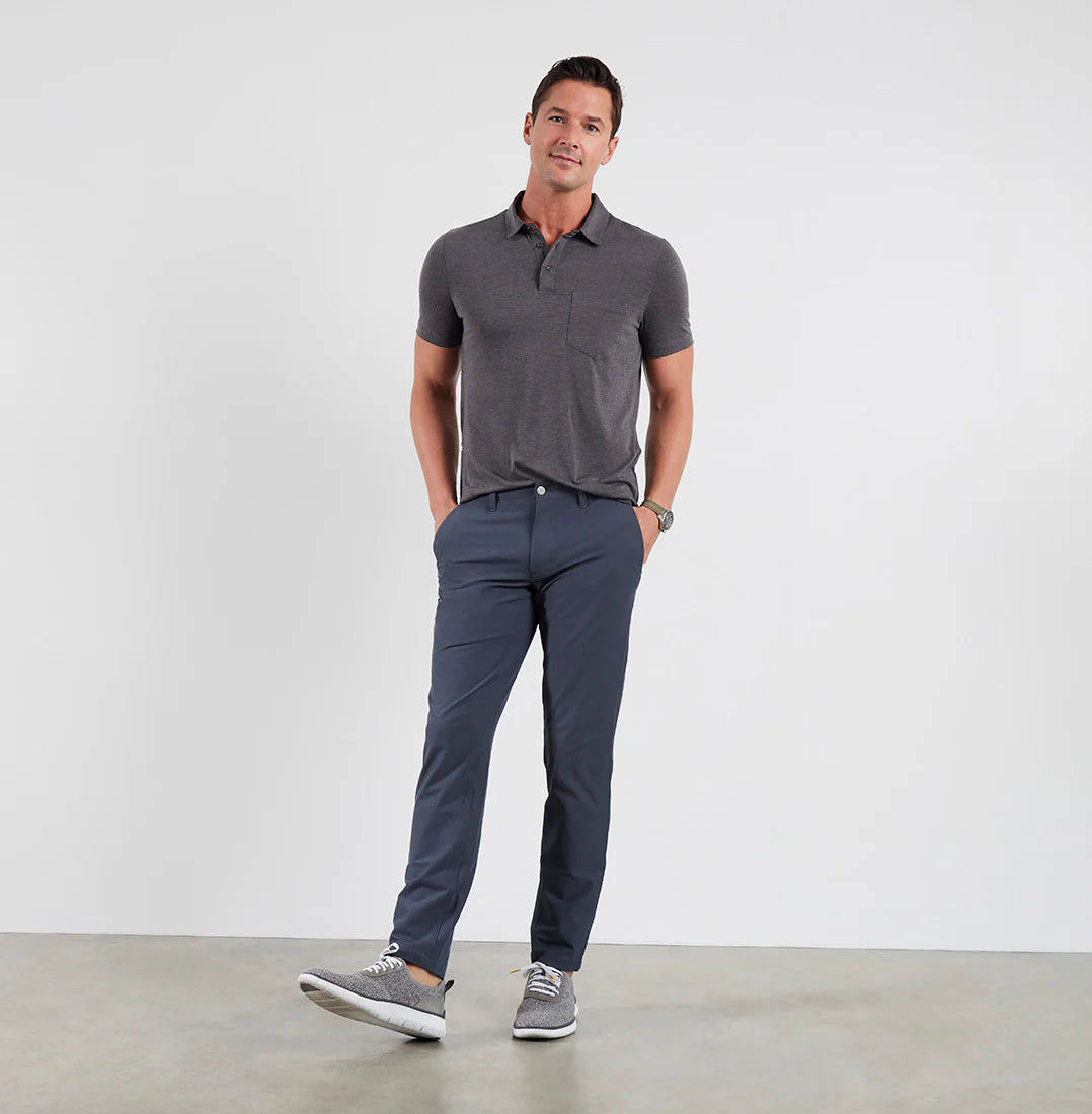 Envoy Lightweight Travel Pants Slim Fit - Blue Grey Alloy