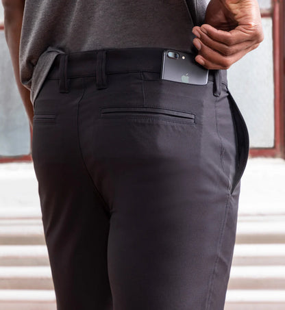 Ascender Chino Regular Fit - Asphalt Black