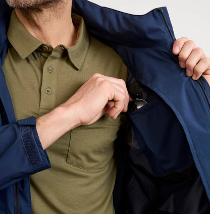 Faroe Rain Jacket - Northern Navy