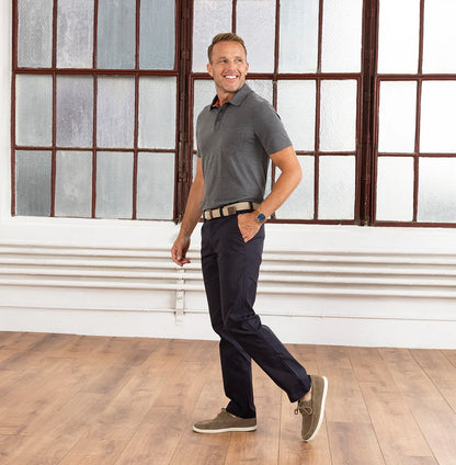 Threshold Knit Polo Classic Fit - Hurricane Grey