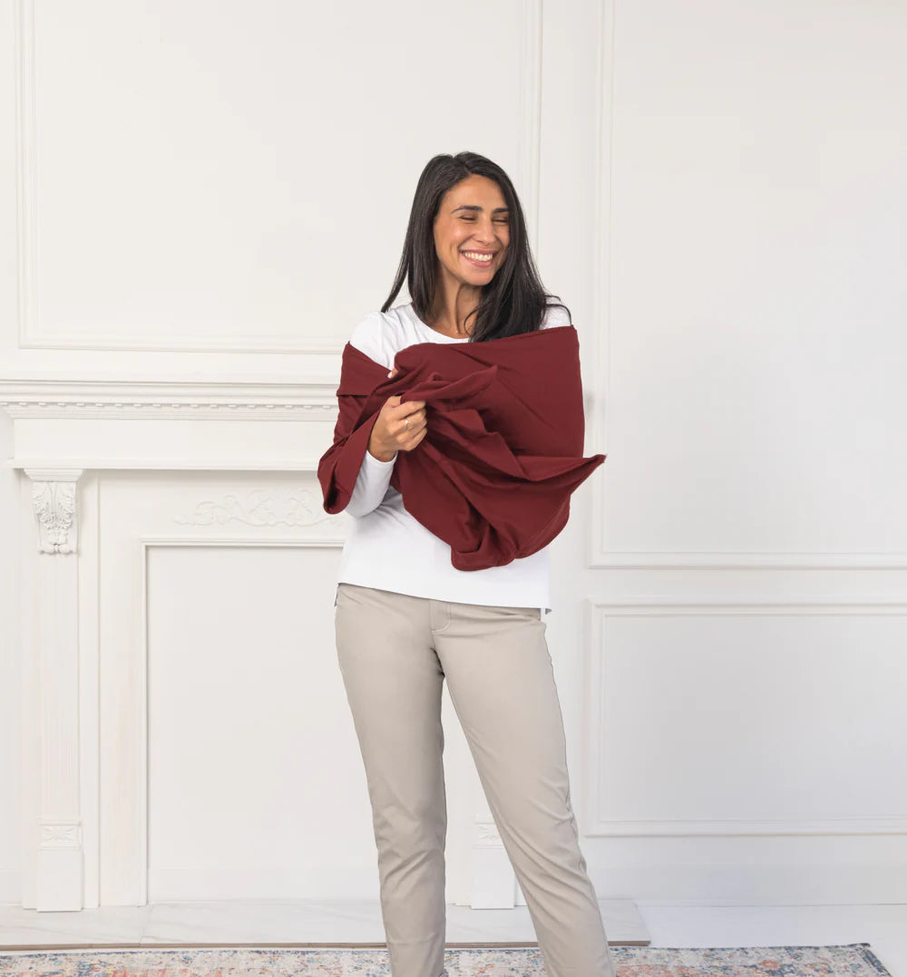 Threshold Utility Scarf - Deep Maroon