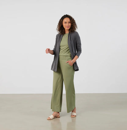 Threshold Crew Neck T-Shirt Petite Fit - Sage Green