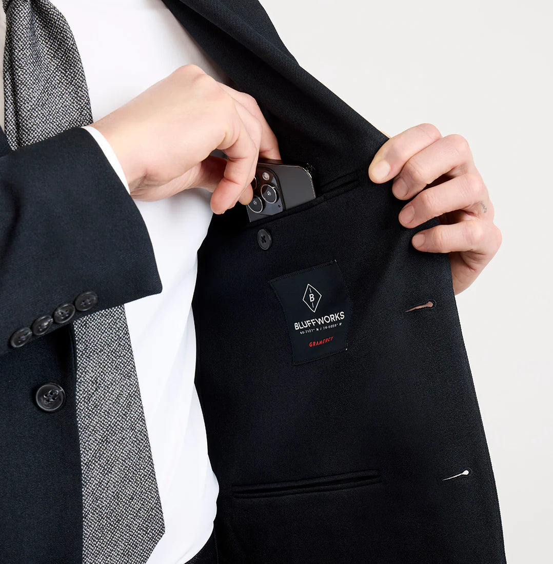 Gramercy Blazer 2.0 Classic Fit - Asphalt Black