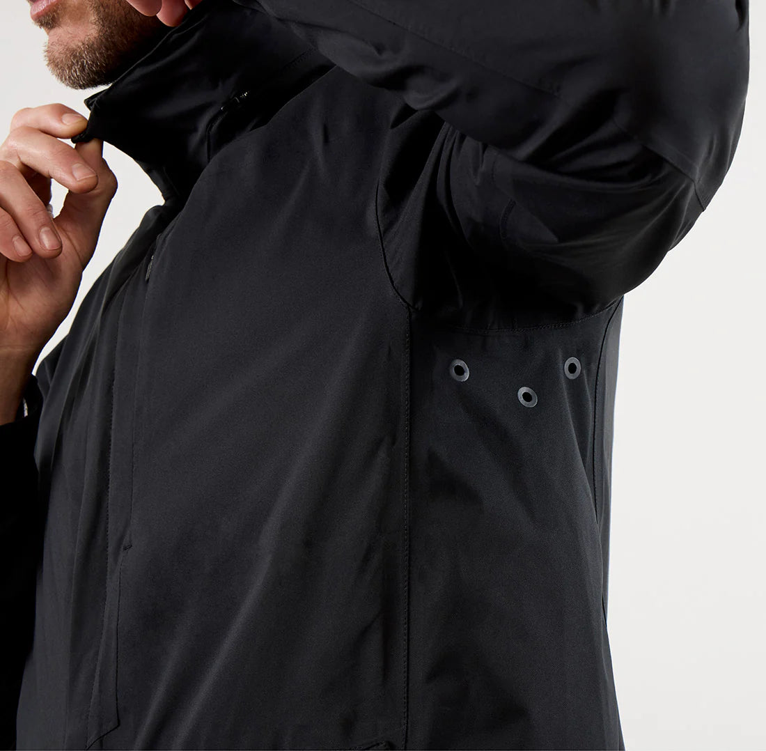 Faroe Rain Jacket - Black Coal