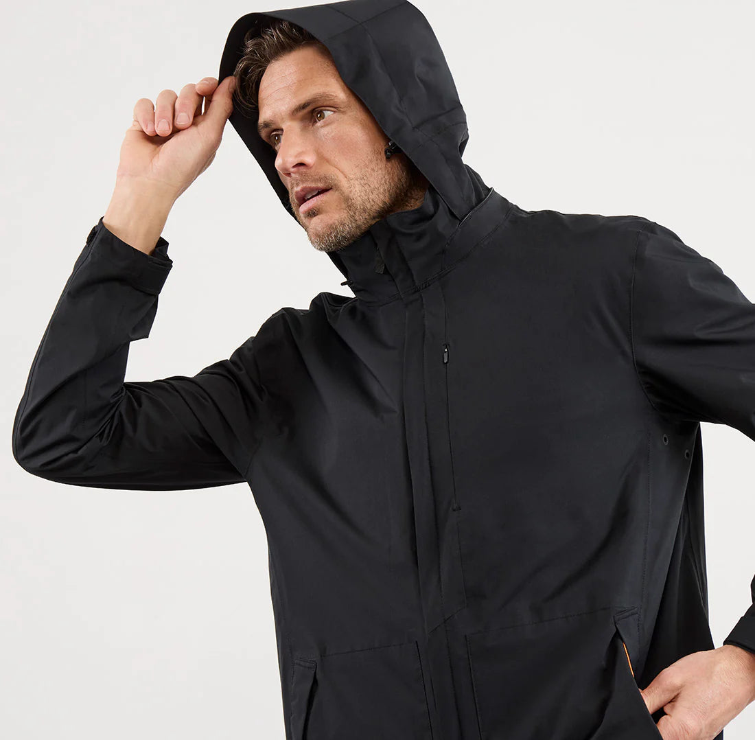 Faroe Rain Jacket - Black Coal