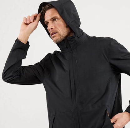 Faroe Rain Jacket - Black Coal