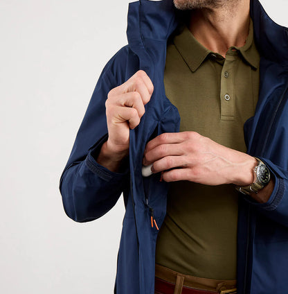 Faroe Rain Jacket - Northern Navy