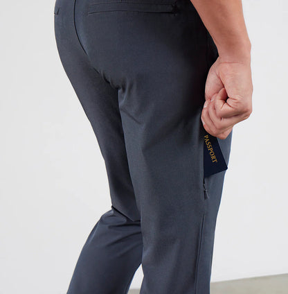 Envoy Lightweight Travel Pants Regular Fit - Blue Grey Alloy